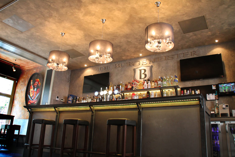 bar met Ledverlichting horecaconcept